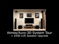7 2 4 Dolby Atmos Auro 3D Heimkino Tour Neues LCR Lautsprecher Upgrade