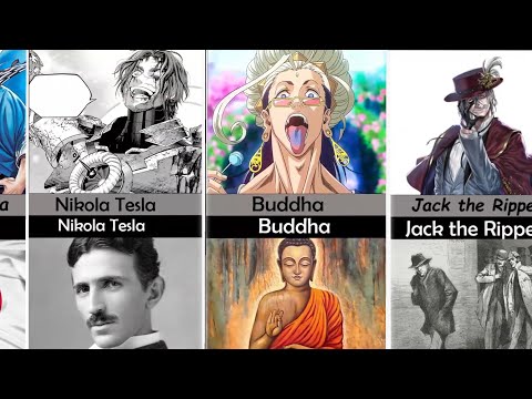 Real Life Figures in Record of Ragnarok