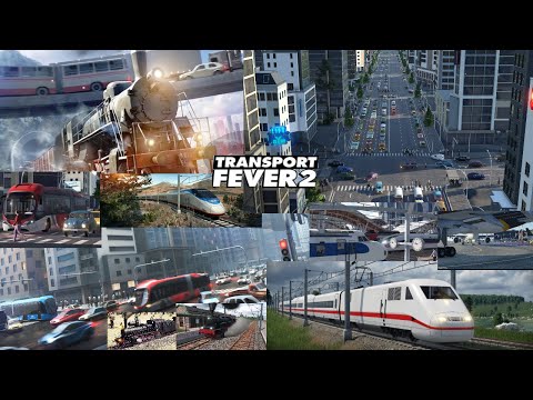 Transport Fever 2 Amsterdam CS Timelapse