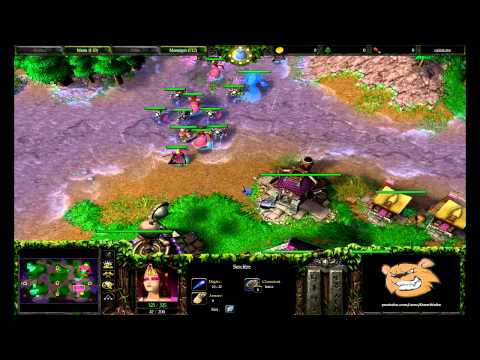 [HD.WC3#114] EH.ReMinD vs HPE.Th000 - NvH - LB R3 AWC Game 4 - Warcraft 3 Replay [FR]