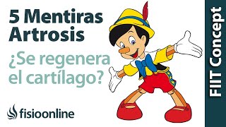 5 MENTIRAS que te has creído sobre la ARTROSIS O DESGASTE DE CARTÍLAGO