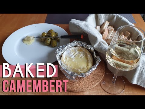 Baked Camembert 🧀😋🍷 // GREAT Baked Vacherin Mont-d'Or Alternative // Culture on a Plate