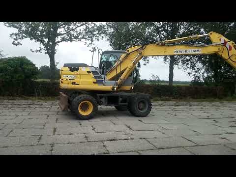 Neu Mobile excavator New Holland MH 4.6 Year 2005