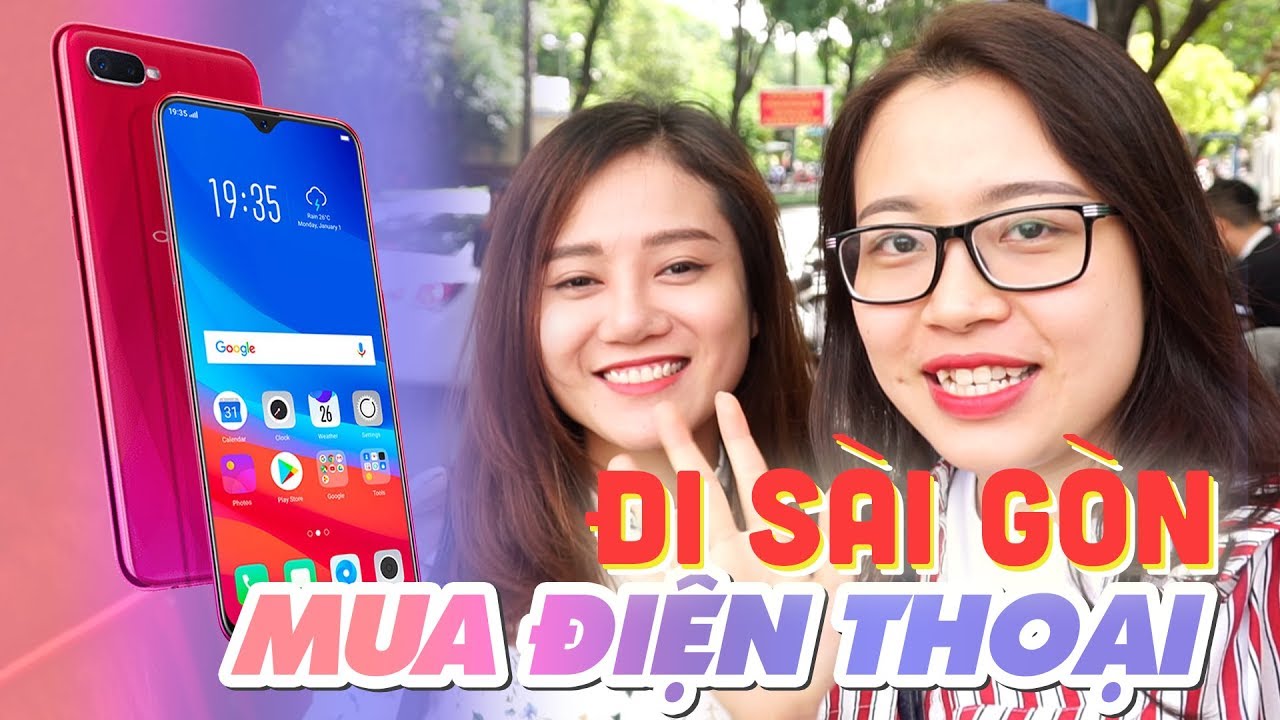 Vlog Hạnh & Yến: Lần đầu đi mua OPPO F9 tại Sài Gòn !