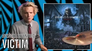 Download lagu Avenged Sevenfold - Victim | Office Drummer [First Time Hearing] mp3