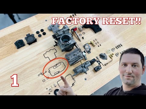 The SECRET to a FLAWLESS Carburetor!! | FCR Carburetor Rebuild Part 1