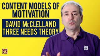 David McClelland and Three Motivational Needs - Content Theories of Motivation