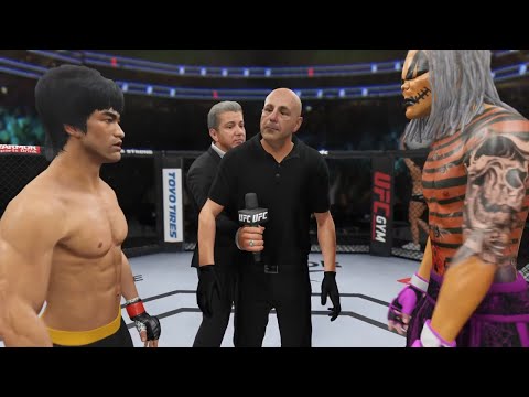 UFC 4 | Bruce Lee vs. Halloween Monster  (EA sports UFC 4)
