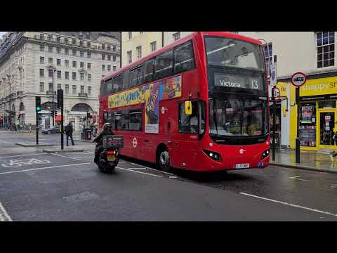 London Buses at BAKER STREET (2021)