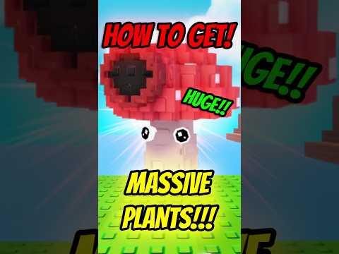 How to get Huge Plants in Plants Vs Brainrots!!!