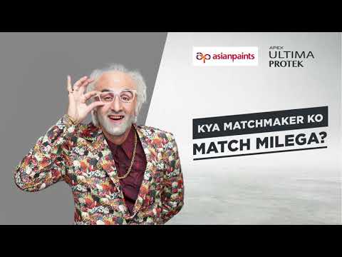 Asian Paints Ultima Protek: Matchmaker feat. Ranbir Kapoor. #LaminationWalaExteriorPaint