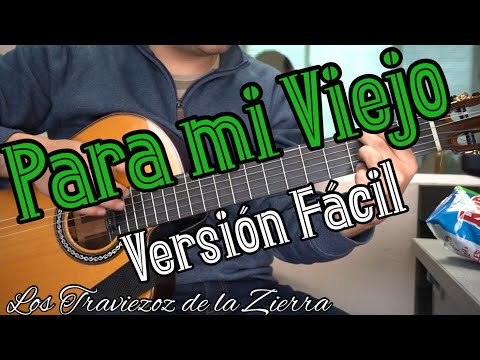 Para mi Viejo - Version MAS FACIL - Guitarra tutorial