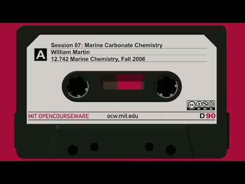 Marine Carbonate Chemistry