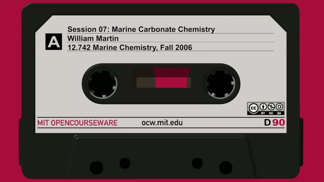 Marine Carbonate Chemistry