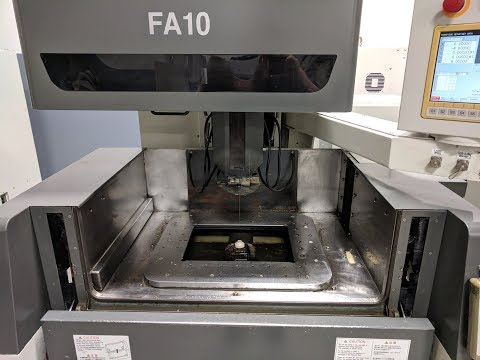 SOLD! - Mitsubishi FA10 Wire EDM #0627