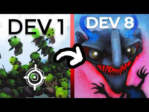 8 DEVS Make a FANTASY RPG with NO communication!