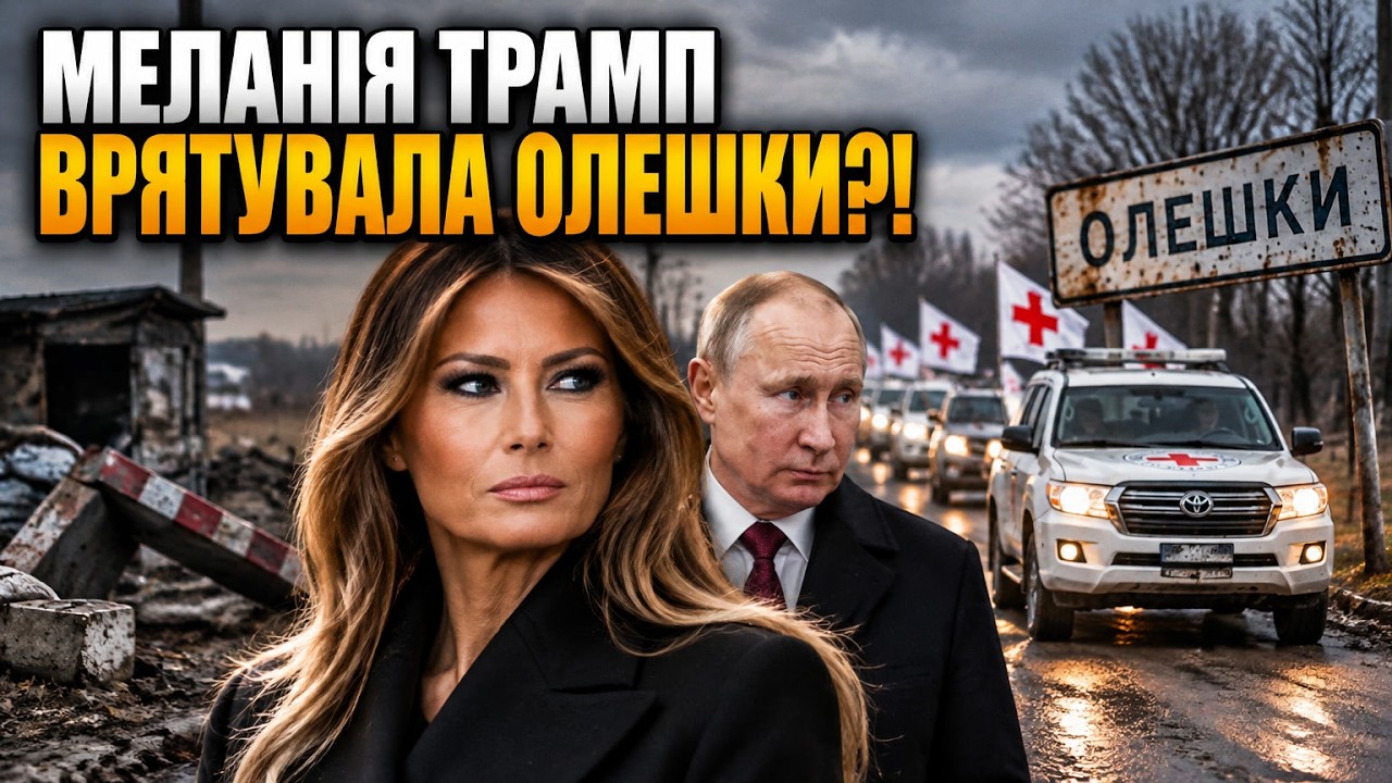 ⚡З'явилися перші кадри з Олешок: що сталося? Меланія Трамп домовилася з путі?