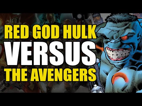 Red God Hulk vs The Avengers: Immortal Hulk Vol 10 Hulk Rage | Comics Explained