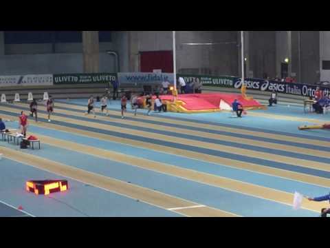 Ancona Lorenzo Paissan vince la finale dei 60 mt Allievi