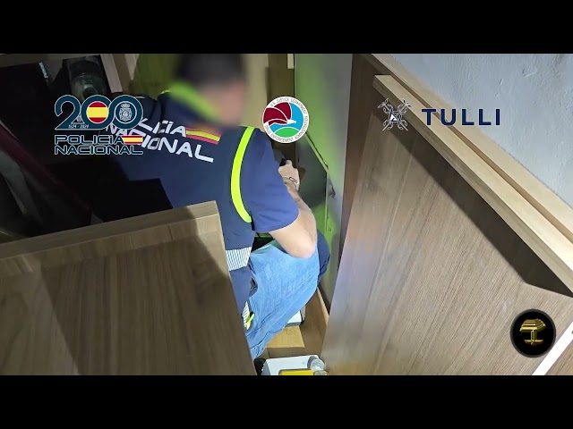 La Policía Nacional desarticula una organización criminal dedicada al tráfico de metanfetamina