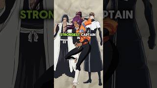 Strongest Captain in bleach ranked?? #bleachanime #bleach #shorts