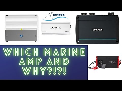 Best Boat Amplifier and Why?!?! JL Audio, Skar Audio, Kicker, and DS18.