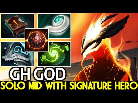 GH [Phoenix] Solo Mid with Signature Heroes Annoying Plays Dota 2