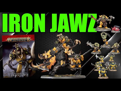 Games Workshop Unexpectedly Shows FAVOR... New Warhammer IRONJAWZ Sigmar Range Refresh! Nova Reveals