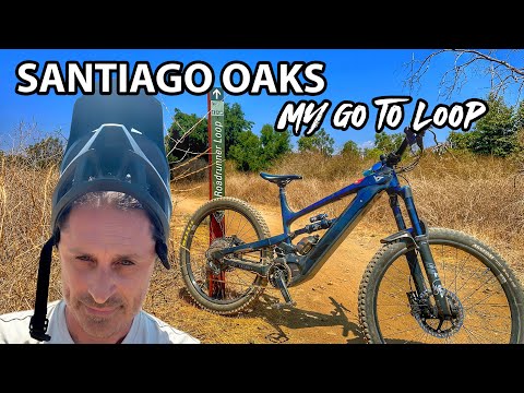 Best Hour MTB Loop At Santiago Oaks, California