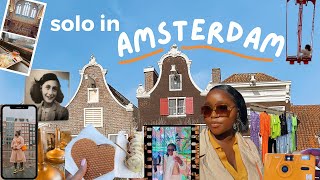 a solo weekend break in Amsterdam