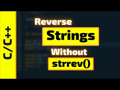 String Reversing Without Using Strrev Function