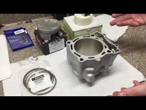 Project YFZ 450 Piston and cylinder replacement - Wossner + Powerseal + WPC treatment
