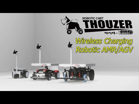 THOUZER wireless charging dock demonstration