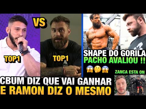 RAMON E CBUM FALAM QUE VÃO VENCER O OLYMPIA - GORILA SHAPE ATUAL + CAIKE E ZANCA