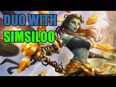 Simsiloo And FeistyJalapeno(Hi-Rez Dev) Vs Sven(SIMS WAY OF SAYING SEVEN) - Inara Paladins Ranked