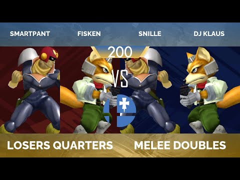 RogaSmash 200: Melee Doubles Losers Quarters – Smartpant + Fisken vs Snille + DJ Klaus