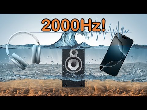 Som para tirar água do celular