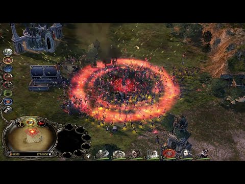 Defeating Brutal Elves Bots in Harlindon - LOTR BFME 2