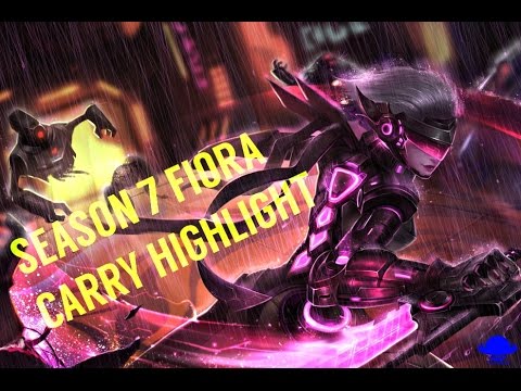 Season7 Fiora vs Illaoi gameplay