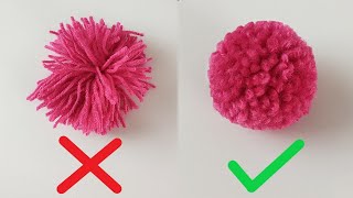 How to Make a Pom pom | Woolen Ball Making
