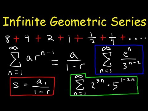 Finding The Sum of an Infinite Geometric Series