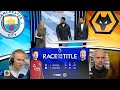 Manchester City vs Wolves 5-1 Haaland Four Goals🔥 Pep And Micah Richards Reacts To The Title Race