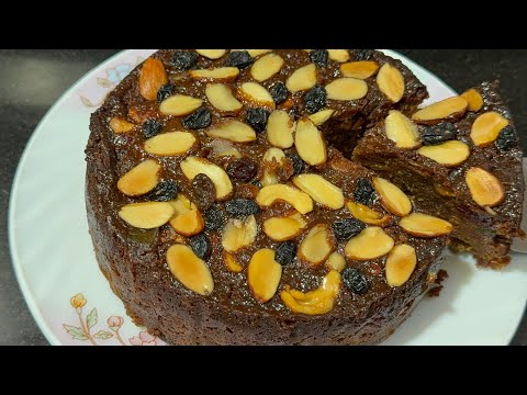 Christmas special plum cake | eggless plum cake recipe | Plum cake recipe | Sonika Kitchen