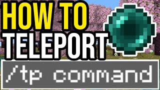 How To TELEPORT To Coordinates & Other Players In Minecraft Bedrock & Java