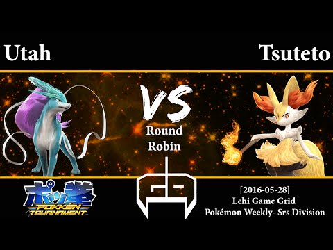 [2016-05-29] Pokkén - Utah (Suicune) vs Tsuteto (Braixen)