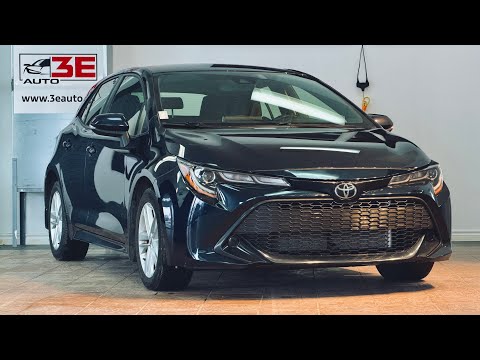 2020 Toyota Corolla Hatchback in Blue for sale at 3E Auto Sales in Mount Pearl, NL