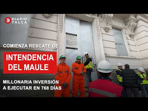 Comienza rescate de intendencia del Maule con millonaria inversión a ejecuta en 768 días. MÁS INFO👇
