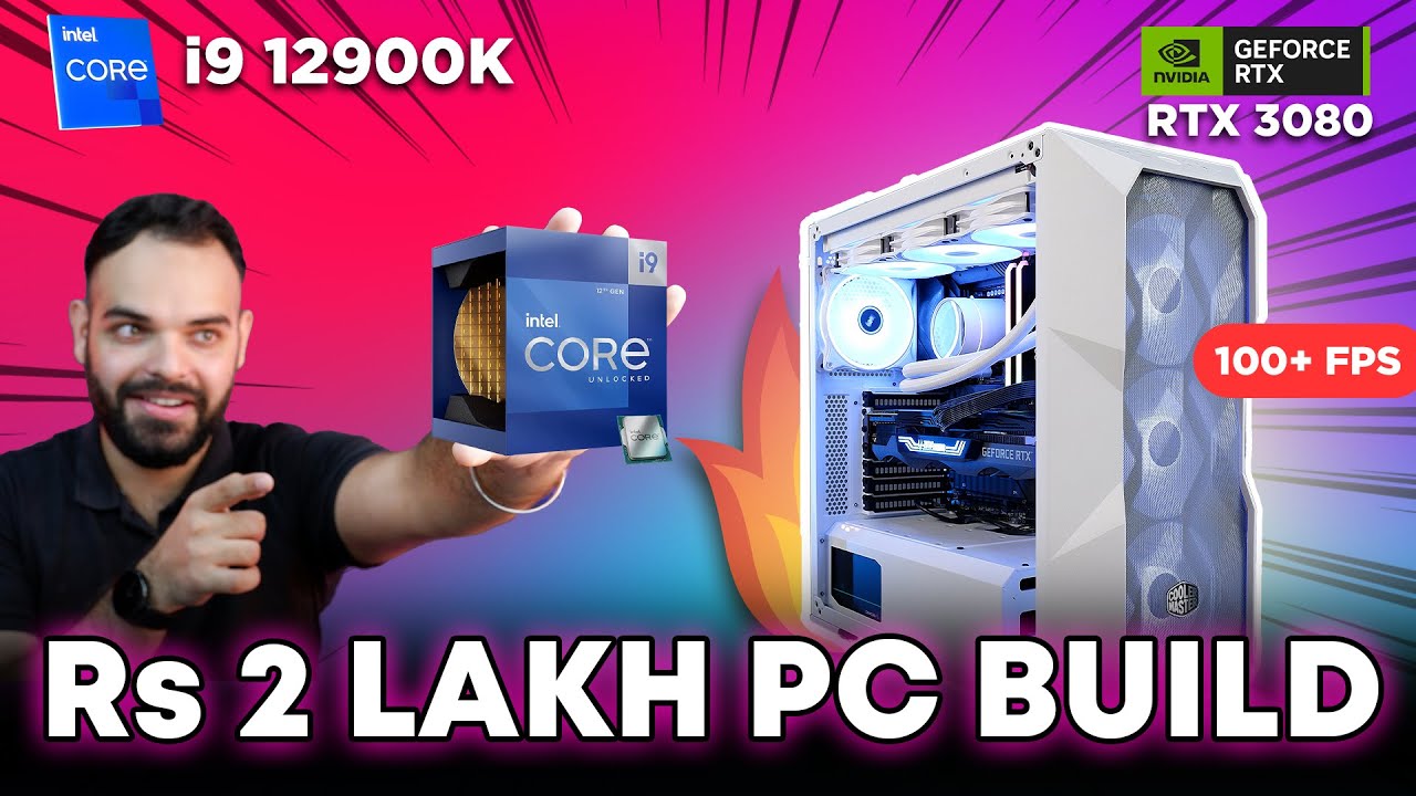 Rs 2 Lakh Editing , Productivity & Gaming PC Build | Intel Core i9-12900K & RTX 3080 [Hindi]