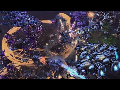 GM - ArianaGrande (T) v Railgan (Z) on Nightshade LE - StarCraft 2 - Legacy of the Void 2020