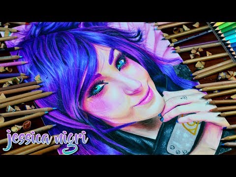 Drawing Jessica Nigri | The Best Cosplayer - woops vrchat avatar Costume / lookfishart Video